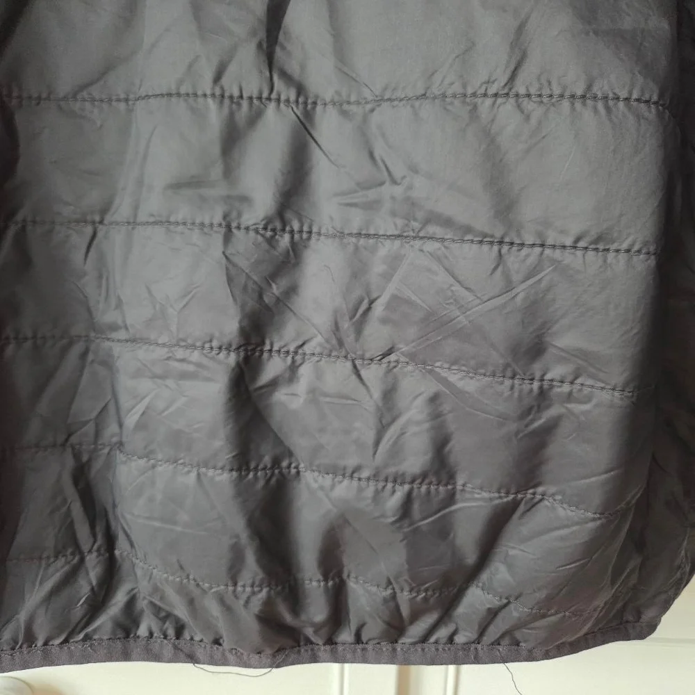 Women's PINK Victoria's Secret Black Puffer Jacket L - Picture 11 of 11